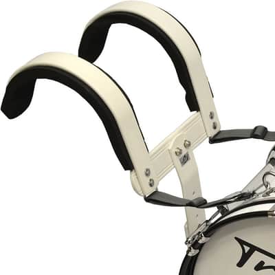 Trixon Field Series Marching Bass Drum 24×12 - White image 4