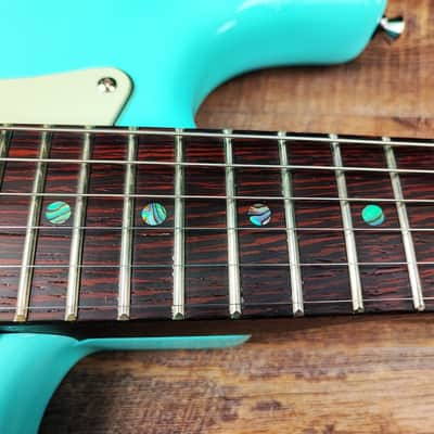 MyDream Partcaster Custom Built - Sonic Blue Single Control Hepcat PAF 59' image 5