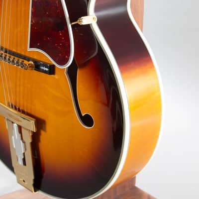 2014 Gibson Crimson Custom Shop L-5 Premier Archtop Acoustic Guitar Vintage Sunburst image 6