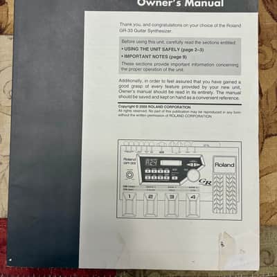 Roland GR-33 2000 - 2004 - Black image 3