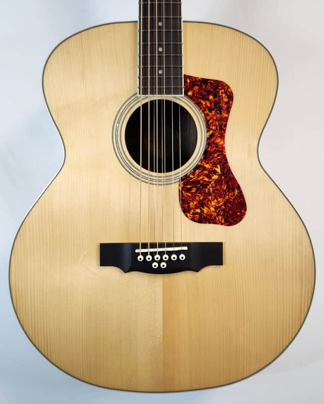 Guild BT-258E Deluxe Baritone 8 String Acoustic Electric Guitar, Natural 2026 image 1