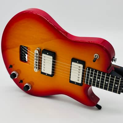 Ciari Travel Guitars Ascender Custom Classic Cherry Burst Gloss with Free Backpack! image 1