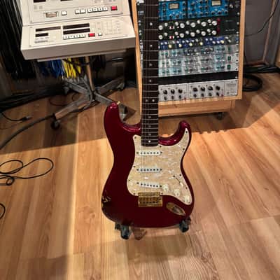 Fender The Strat with Rosewood Fretboard 1980 - 1983 - Ruby Red image 1