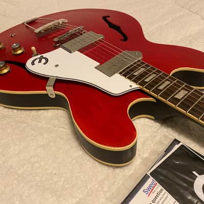 Epiphone Casino Guitar Red and Black Color 2024 image 6