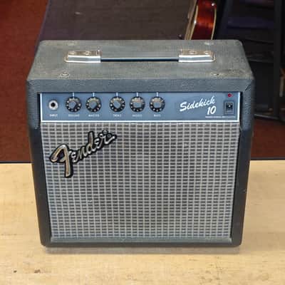 Fender Sidekick 10 10-Watt 1x6" Guitar Practice Amp 1983 - 1985 - Black image 2