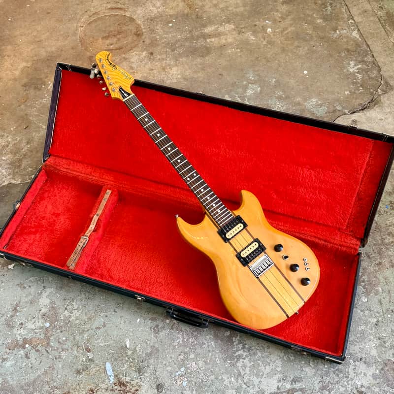 Aria Pro II TS-400 Tri-Sound c 1980 - Natural original vintage MIJ Japan OX image 1