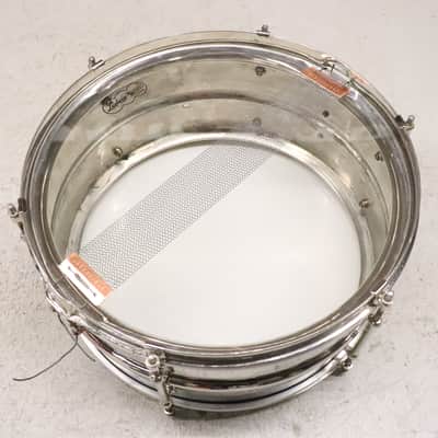 Ludwig Pioneer 6.5X14" NOB 2pc 6 Lug Snare Drum Vintage 1920's image 8