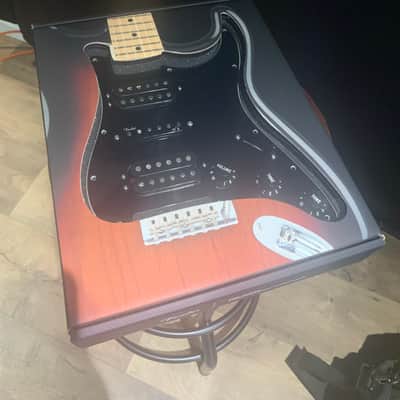 Fender USA deluxe 2016 Stratocaster pickguard - Black image 2
