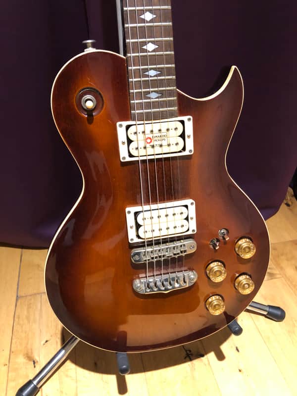 Aria Pro II PE-R70 Made in Japan Vintage Single Cut 1980 Natural image 1