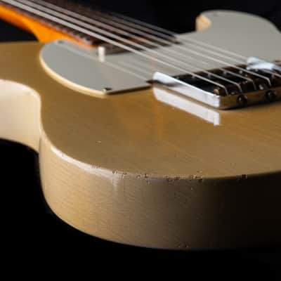 Fender Telecaster 1960's replica - Rosewood board, White Blond, nitro, light relic image 11