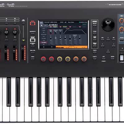Roland FANTOM-7EX 76-Key Semi-Weighted Synthesizer with 7000 Onboard Sounds, 16 RGB Pads and Stereo Vocoder with 32 Bands