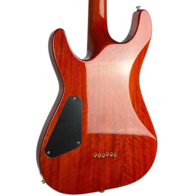 Schecter Diamond Series C-1 Elite 2008 - Amber Quilt image 5