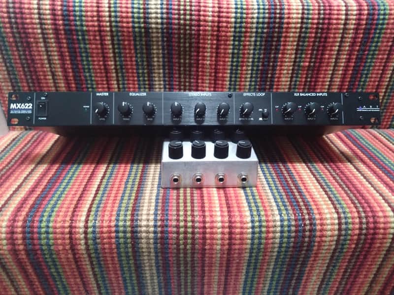 ART MX622 6-Channel Line Mixer 2010 - Present - Black image 1