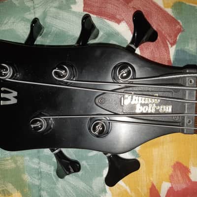 Warwick Thumb 5 bolt on left handed - lefty - mancino 2004 Natural oil image 4