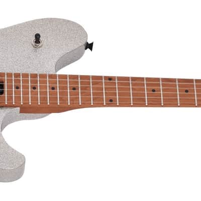 EVH Wolfgang WG Standard, Baked Maple Fingerboard, Silver Sparkle (5107003517) image 7
