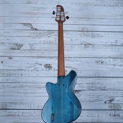 Ibanez Talman TMB405 Electric Bass | Cosmic Blue Starburst image 4