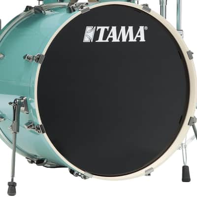 Tama IPB22EWB-SLM Imperialstar Bass Drum 22 - Sky Blue Mist/Black Nickel HW image 4