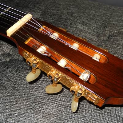 BARGAIN - KAZUO ICHIYANAGI No30 1987 - ROBERT BOUCHET CLASS CLASSICAL CONCERT GUITAR - SPRUCE/BRAZILIAN ROSEWOOD image 7