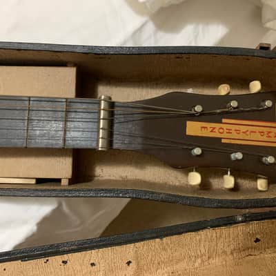 Wayne Amplyphone Guitar Resonator 1930’s/1940’s Brown/black image 12