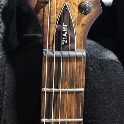 Kiesel AJ6E Andy James Crescent Signature 2021 Burled Maple image 15