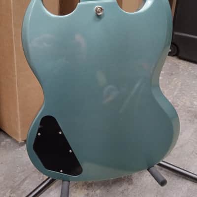 Epiphone SG Special P90 with Laurel Fretboard in Faded Pelham Blue (2024) image 8