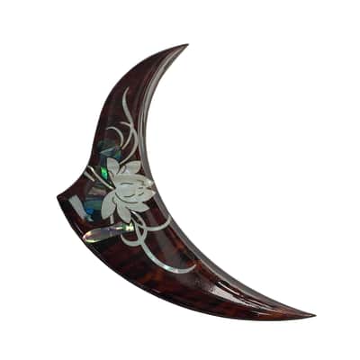 36 Inch Acoustic Guitar Pickguard inlaid with shell Pattern Decorated Self-adhesive image 2