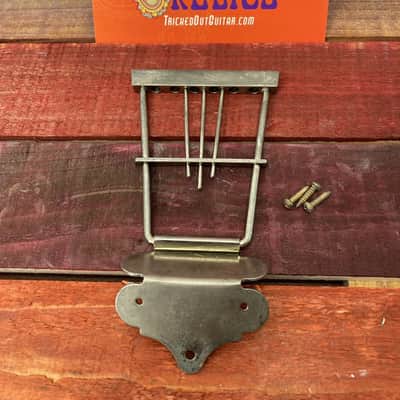 Real Life Relics Aged Nickel Euro Style Tailpiece   [E10] image 2
