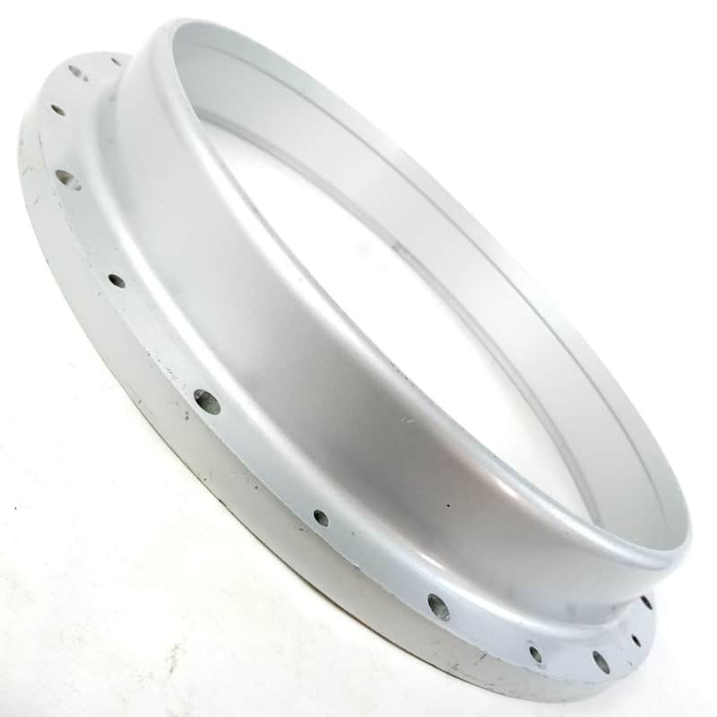 Yamaha 14" SFZ Suspension Ring 12Lug Snare Drum Marching Silver Powdercoat Japan image 1