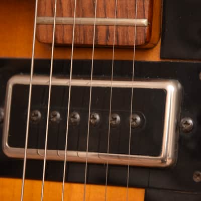 Framus Atlantik 6 – 1973 German Vintage Semi-hollow Archtop Guitar / Caravelle Sorento image 8