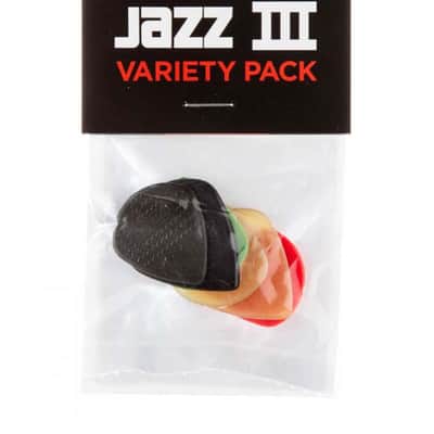 Dunlop Jazz III Picks Variety Pack (6 Pack) image 2