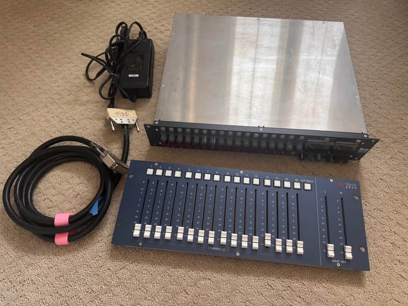 AMS Neve 8816 + 8804 Fader Pack + ADC/Digital Option, PSU & Cable image 1