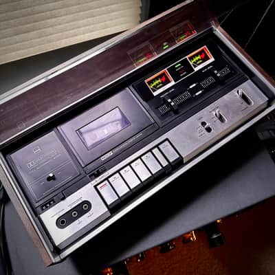 Sharp RT-480U Top Loading Cassette/Recorder 1974 - Wood image 3
