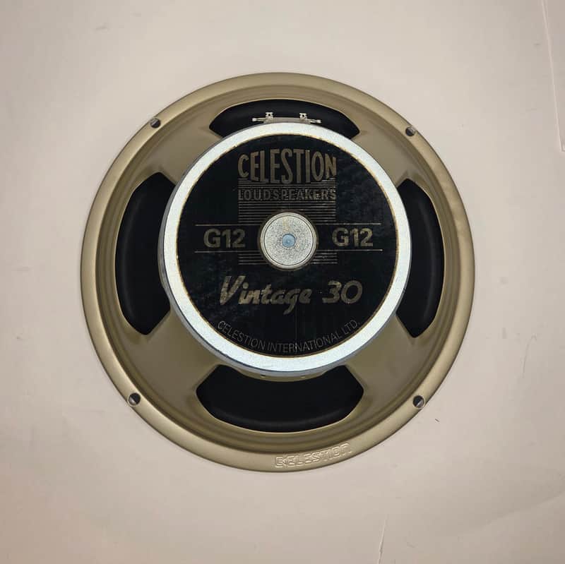 New Open Box Celestion G12 Vintage 30 12" 60-Watt 8ohm Guitar Amp Speaker 2020s - White image 1