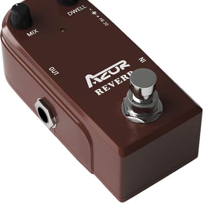 AZOR Reverb Delay Effect Pedal Spring Reverb Vintage Delay image 2