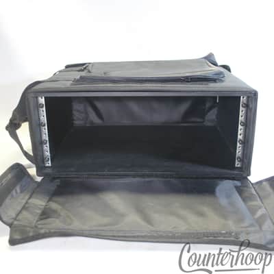 Kaces III Rack Case Black 4 Space w Mount Travel Bag Pro Audio Equipment Amps++ image 4