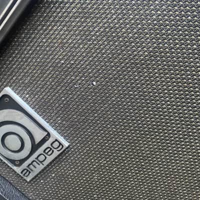 1970’s Ampeg GV-22 Gemini 22 2-Channel 40-Watt 2x12" Guitar Combo 1969 - 1972 - Black image 3