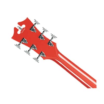 D'Angelico Premier SS w/ Stairstep Tailpiece - Fiesta Red - Open Box image 5