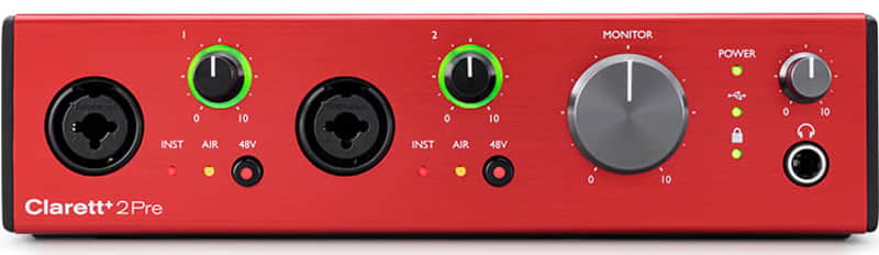 Focusrite Clarett+ 2Pre EXDEMO image 1