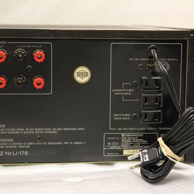 Vintage 1979 Kenwood KR-9050 High Speed DC Stereo Receiver / 200 W Per Channel image 8