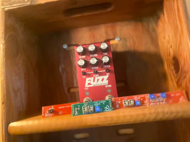 Jackson Audio FUZZ Modular Fuzz 2021 - Red image 1