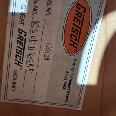 Gretsch G5120 Electromatic Orange Transparent Hollowbody 2006 MIK image 16