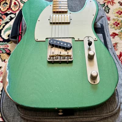Norton Electric T5 Custom Telecaster - Sherwood Green image 7