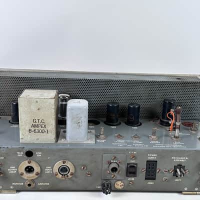 Vintage Ampex 350 Tube Mic Preamp w/ Triad HS-29 Transformer image 10