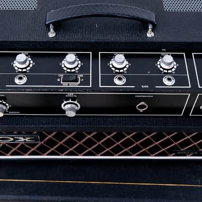 1968 Vox Dynamic Bass JMI UK-Made Solid State Amp Head & 1x15 Speaker Cabinet w/ Fane image 4