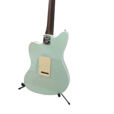 Fender Parallel Universe Volume II Stratocaster Jazzmaster Deluxe 2020 - 2021 - Transparent Faded Seafoam Green image 4