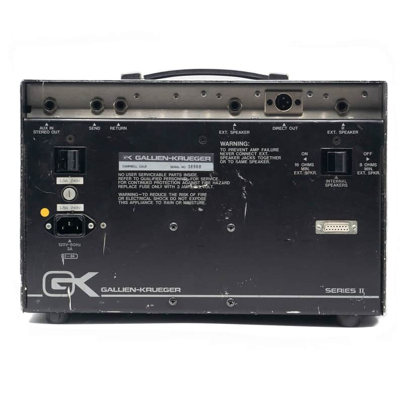 Gallien-Krueger 250ML 100-Watt Stereo Lunchbox Guitar Combo image 2