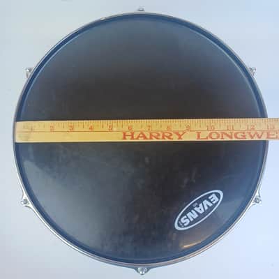 Slingerland 13x13"Chrome Over Wood Power Mega-Tom Magnum Vintage 5ply Maple Drum image 11