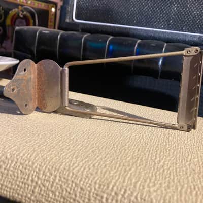 Vintage Archtop Tailpiece 1950s 1950s - Nickel image 2