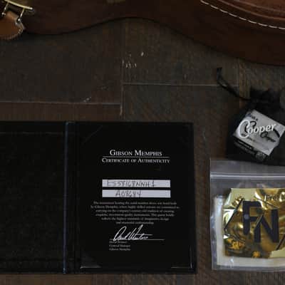 2010 Gibson Custom Shop ES-335 '58 Historic Reissue Semi-Hollow Electric Guitar Natural + COA OHSC image 2