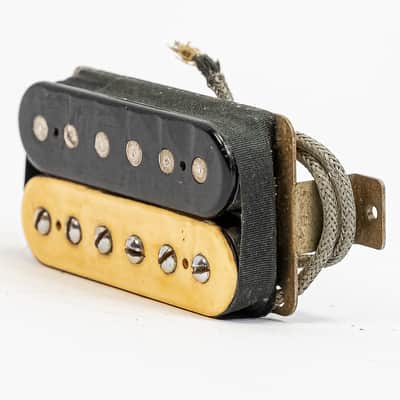 Maxon U-4000 Humbucker Pickup – Rare Zebra Coils – 1970s Vintage image 3